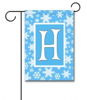 snowflakes-monogram-garden-flag